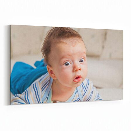 Olla 16882Y Model / Manken Görseli Yatay Kanvas Tablo (Ölçü: 70X50)