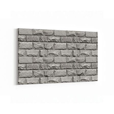 Olla 17381Y Taş / Tuğla Görseli Yatay Kanvas Tablo (Ölçü: 150X100)