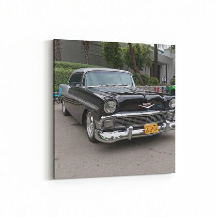 Olla 12356K Araç Görseli Kare Kanvas Tablo (Ölçü: 60X60)