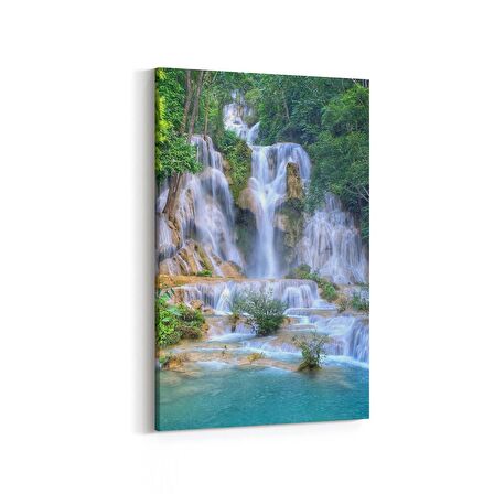 Olla 14531D Doğa / Manzara Görseli Dikey Kanvas Tablo (Ölçü: 70X105)