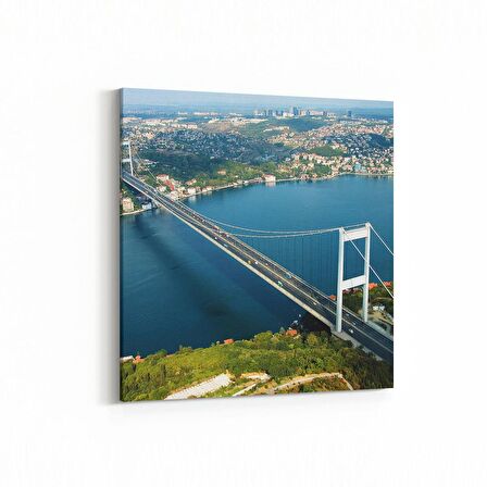 Olla 18627K Yapı Görseli Kare Kanvas Tablo (Ölçü: 30X30)