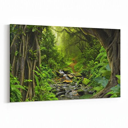 Olla 14178Y Doğa / Manzara Görseli Yatay Kanvas Tablo (Ölçü: 90X60)