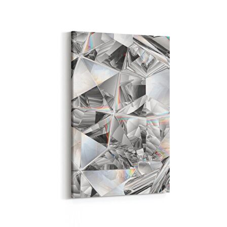 Olla 10209D Abstract Görsel Dikey Kanvas Tablo (Ölçü: 100X150)