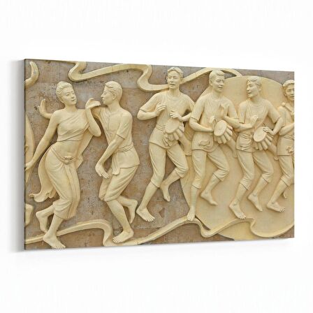 Olla 16268Y Heykel / Sanat Görseli Yatay Kanvas Tablo (Ölçü: 30X20)