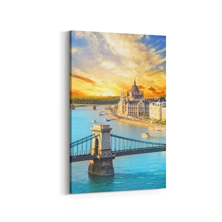 Olla 18871D Yapı Görseli Dikey Kanvas Tablo (Ölçü: 60X90)