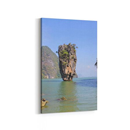 Olla 13959D Doğa / Manzara Görseli Dikey Kanvas Tablo (Ölçü: 70X105)