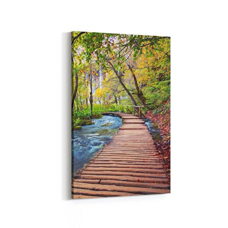 Olla 13314D Doğa / Manzara Görseli Dikey Kanvas Tablo (Ölçü: 100X150)