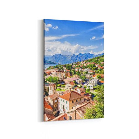 Olla 18853D Yapı Görseli Dikey Kanvas Tablo (Ölçü: 100X150)