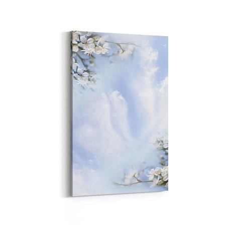 Olla 11659D Orkide Çiçek Görseli Dikey Kanvas Tablo (Ölçü: 20X30)