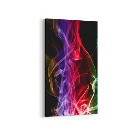 Olla 10399DD Abstract Görsel Dikey Dar Kanvas Tablo (Ölçü: 70X140)