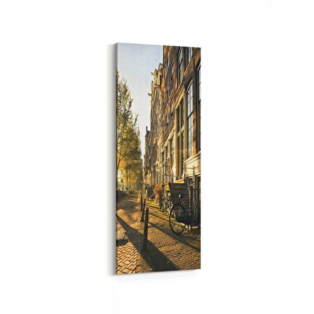 Olla 18154DI Yapı Görseli Dikey İnce Kanvas Tablo (Ölçü: 30X90)