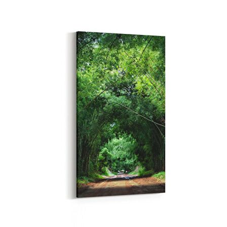 Olla 13254DD Doğa / Manzara Görseli Dikey Dar Kanvas Tablo (Ölçü: 40X80)