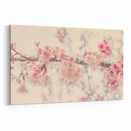 Olla 10478Y Ağaç Görseli Yatay Kanvas Tablo (Ölçü: 45X30)