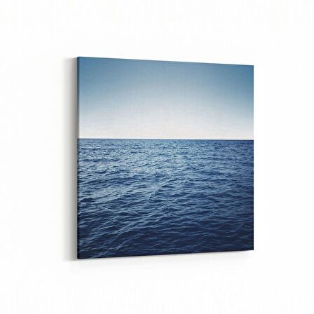 Olla 12883K Deniz / Okyanus Görseli Kare Kanvas Tablo (Ölçü: 60X60)