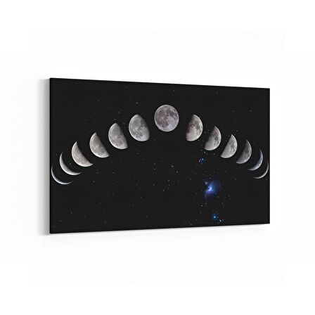 Olla 17668Y Uzay Görseli Yatay Kanvas Tablo (Ölçü: 70X50)