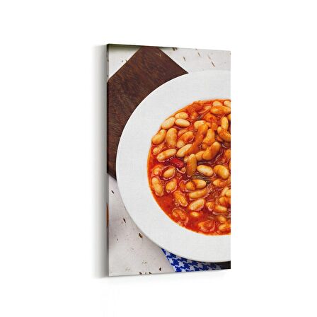 Olla 15269DD Gıda Görseli Dikey Dar Kanvas Tablo (Ölçü: 40X80)