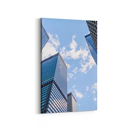 Olla 18160D Yapı Görseli Dikey Kanvas Tablo (Ölçü: 60X90)