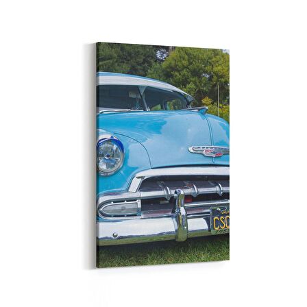 Olla 12231D Araç Görseli Dikey Kanvas Tablo (Ölçü: 100X150)