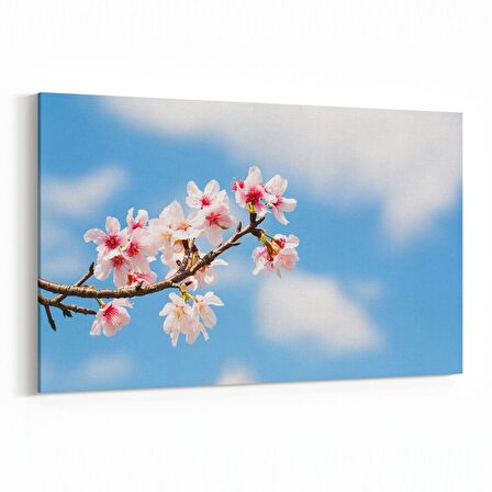 Olla 10668Y Ağaç Görseli Yatay Kanvas Tablo (Ölçü: 45X30)