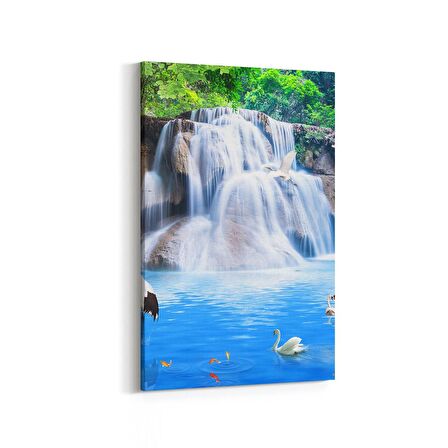 Olla 13462D Doğa / Manzara Görseli Dikey Kanvas Tablo (Ölçü: 60X90)