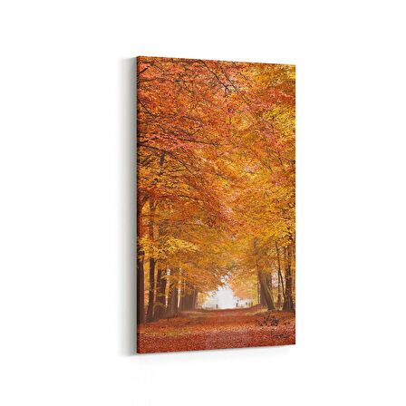 Olla 14561DD Doğa / Manzara Görseli Dikey Dar Kanvas Tablo (Ölçü: 30X60)