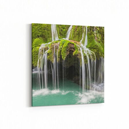 Olla 14328K Doğa / Manzara Görseli Kare Kanvas Tablo (Ölçü: 30X30)