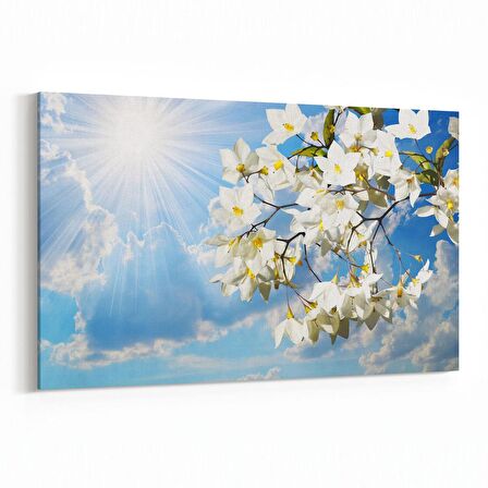 Olla 10530Y Ağaç Görseli Yatay Kanvas Tablo (Ölçü: 150X100)