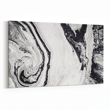 Olla 16652Y Mermer Desen Görsel Yatay Kanvas Tablo (Ölçü: 45X30)