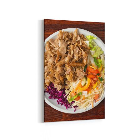 Olla 15102D Gıda Görseli Dikey Kanvas Tablo (Ölçü: 20X30)