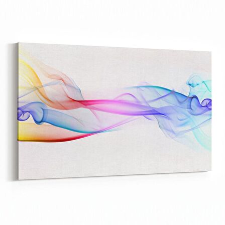 Olla 10088Y Abstract Görsel Yatay Kanvas Tablo (Ölçü: 70X50)
