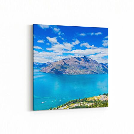 Olla 13880K Doğa / Manzara Görseli Kare Kanvas Tablo (Ölçü: 25X25)