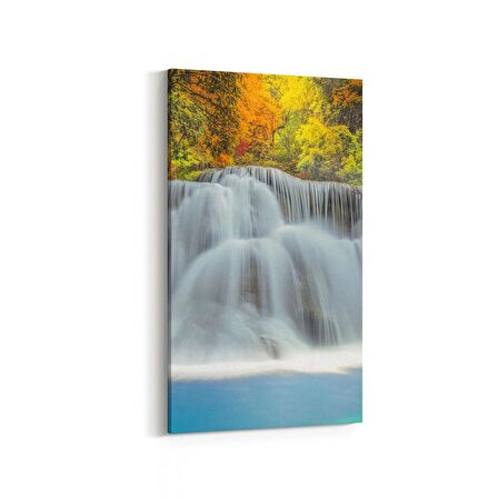 Olla 13588DD Doğa / Manzara Görseli Dikey Dar Kanvas Tablo (Ölçü: 30X60)