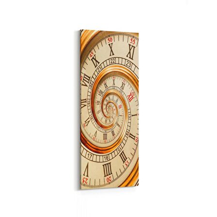 Olla 10208DI Abstract Görsel Dikey İnce Kanvas Tablo (Ölçü: 40X120)
