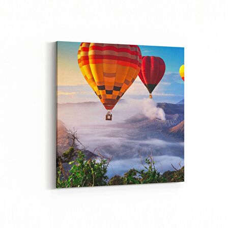 Olla 13288K Doğa / Manzara Görseli Kare Kanvas Tablo (Ölçü: 100X100)