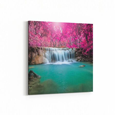 Olla 13751K Doğa / Manzara Görseli Kare Kanvas Tablo (Ölçü: 25X25)