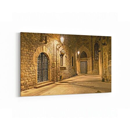 Olla 18990Y Yapı Görseli Yatay Kanvas Tablo (Ölçü: 45X30)