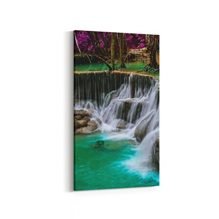 Olla 13860DD Doğa / Manzara Görseli Dikey Dar Kanvas Tablo (Ölçü: 40X80)