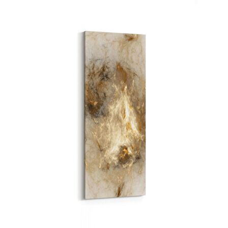 Olla 10287DI Abstract Görsel Dikey İnce Kanvas Tablo (Ölçü: 40X120)