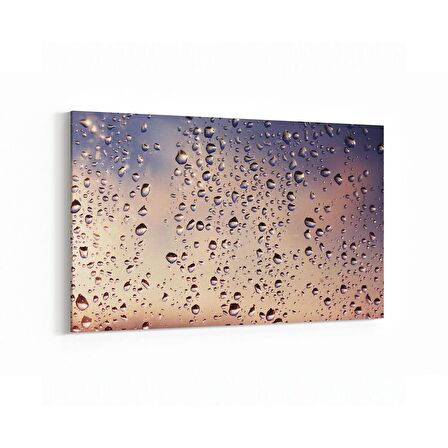 Olla 17230Y Su / Damla Görseli Yatay Kanvas Tablo (Ölçü: 30X20)
