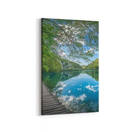 Olla 13630D Doğa / Manzara Görseli Dikey Kanvas Tablo (Ölçü: 20X30)