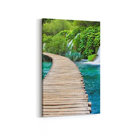 Olla 14358D Doğa / Manzara Görseli Dikey Kanvas Tablo (Ölçü: 80X120)