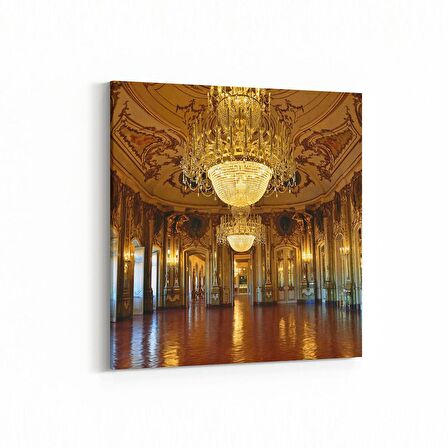 Olla 18834K4 Yapı Görseli Kare 4'lü Kanvas Tablo (Ölçü: 65X65)