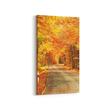 Olla 13597DD Doğa / Manzara Görseli Dikey Dar Kanvas Tablo (Ölçü: 40X80)