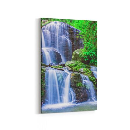 Olla 14201D Doğa / Manzara Görseli Dikey Kanvas Tablo (Ölçü: 100X150)
