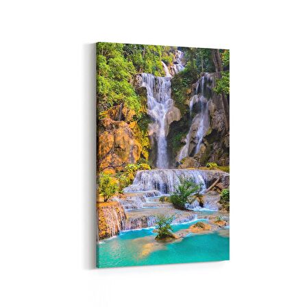 Olla 14506D Doğa / Manzara Görseli Dikey Kanvas Tablo (Ölçü: 40X60)