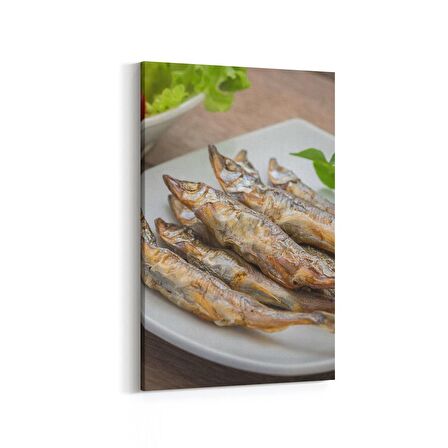 Olla 15210D Gıda Görseli Dikey Kanvas Tablo (Ölçü: 60X90)