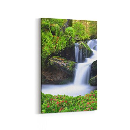 Olla 13775D Doğa / Manzara Görseli Dikey Kanvas Tablo (Ölçü: 60X90)