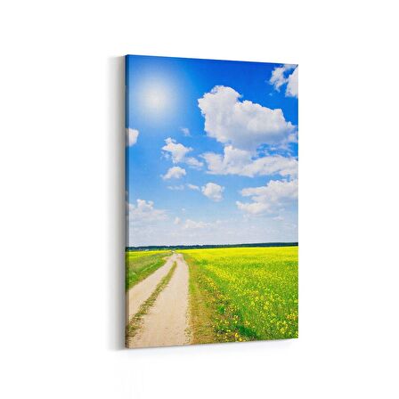 Olla 14513D Doğa / Manzara Görseli Dikey Kanvas Tablo (Ölçü: 60X90)