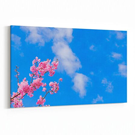 Olla 10576Y Ağaç Görseli Yatay Kanvas Tablo (Ölçü: 90X60)