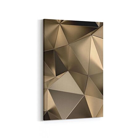 Olla 10099D Abstract Görsel Dikey Kanvas Tablo (Ölçü: 60X90)